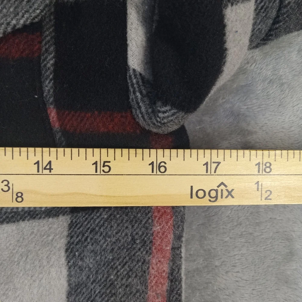 GAP Kids Black and White Plaid  Flannel Shirt Size XS. Kids 4-5 Years - Picture 10 of 14